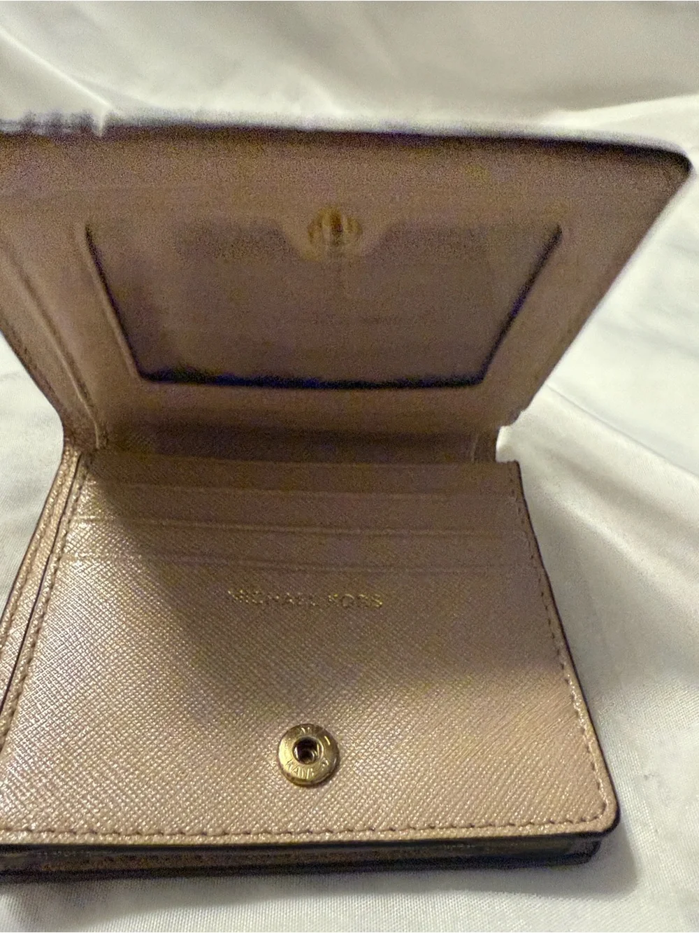 Michael Kors Small Wallet- gold